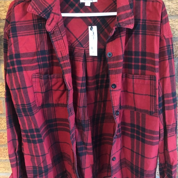 Garage flannel top Medium - Picture 2 of 3